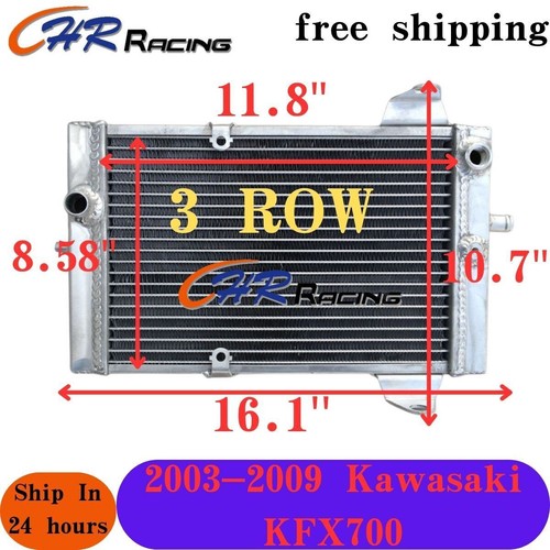 Row aluminum radiator - 3,