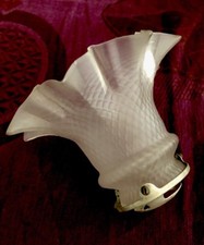 TULIPE ABAT-JOUR EN VERRE AVEC