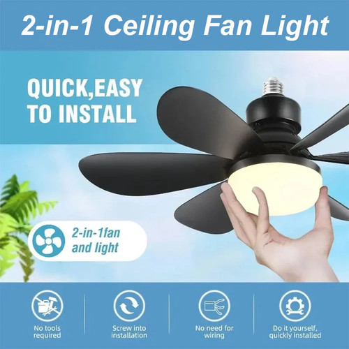 Ventilateur plafond led - ventilateur, 40w