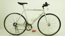 Vtg 1980s Cannondale Campagnolo Frankenstein Aluminum Flat Bar Road Bike 57cm