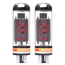 Pair of JJ E34L / EL34 Power Vacuum Tube