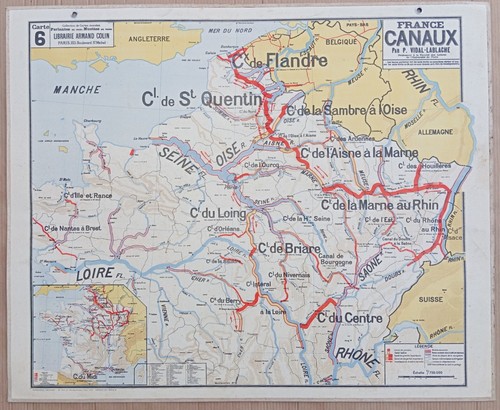 Ancienne carte scolaire - 🌍,
