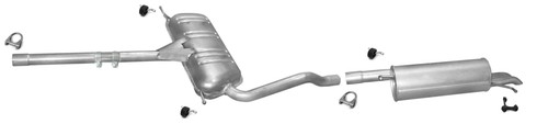 Pot échappement pour vw - pot,