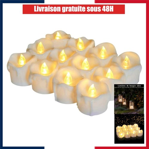 Bougies chauffe plat led - 12,
