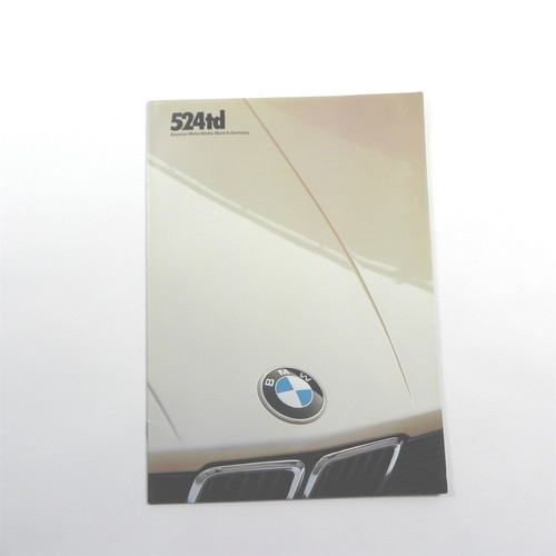 Vintage 1985 bmw 524td - bmw,