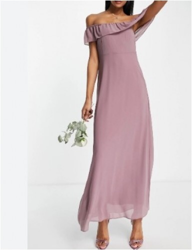 Vila robe maxi demoiselle - vila,