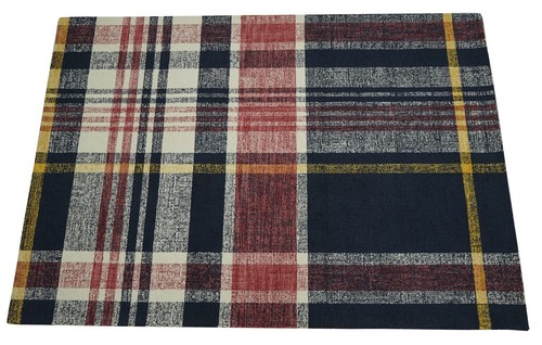 Bleu rouge tapis 100 laine - tapis,