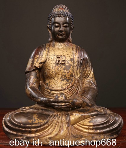 Vieille chine bronze or - chine,