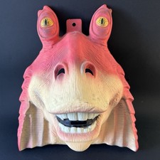 Masque adulte Star Wars Jar Jar Binks Lucasfilm Ltd vintage Rubie's costume co