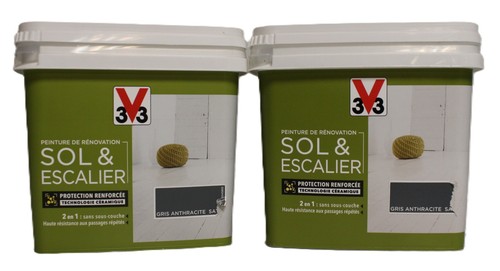 Lot peinture v33 - v33, sol