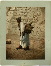 P.Z. Palestine, Carrier D&#039;Jerusalem Water Vintage Print, Palestine Pho