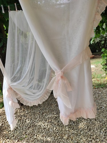 Rideaux vitrages romantique - rideaux-vitrages,