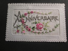 birthday embroidered card