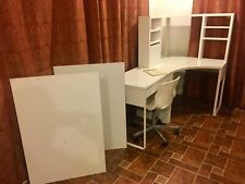 ikea IKEA Micke desk set: corner or room divider, extender, rolling chair