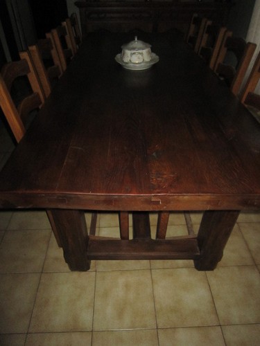Table ébeniste faite sur - faite,