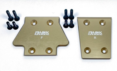 Rc8b4 aluminum skid protector - aluminum,