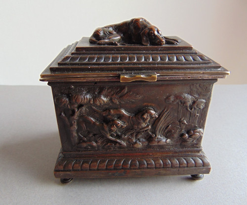 Coffret bijoux bronze - à, en
