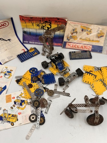 Lot meccano ancien pieces - meccano,