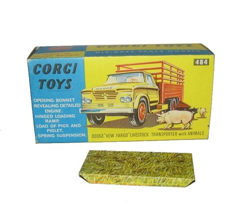 Corgi toys boîte - box, repro