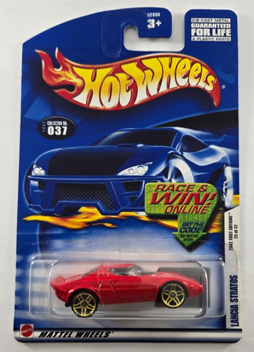 Hot wheels lancia stratos red - hot,