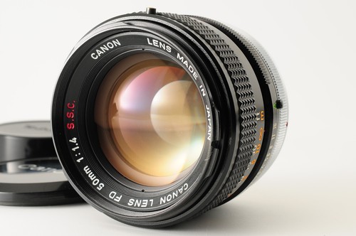 Canon 50mm s c - fd, f1.4