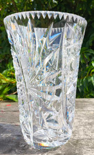 Vintage petit vase en cristal