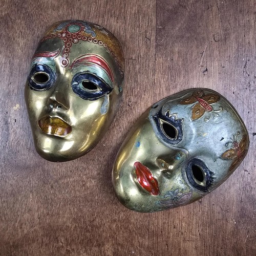 Duo masques laiton - duo,