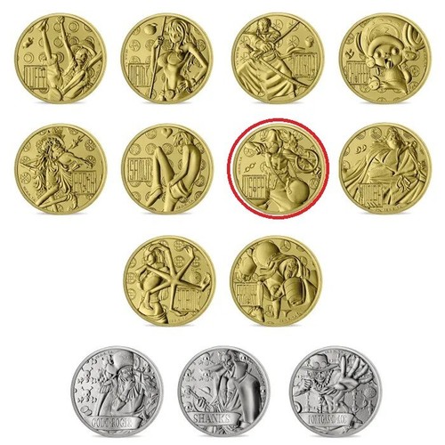 Mini médaille one piece - mini-médaille,