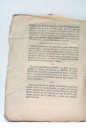 Livre ancien arrêt - livre,