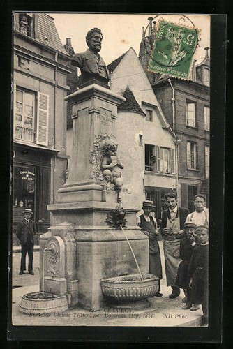 Cpa clamecy buste - cpa, de