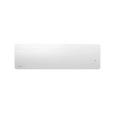 Radiateur Électrique à Inertie Fonte 1000W NOIROT Walter Plinthe Blanc - N150413