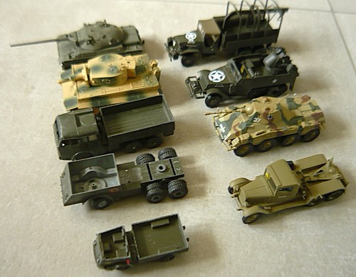 Lot véhicules militaires ww2 - lot,