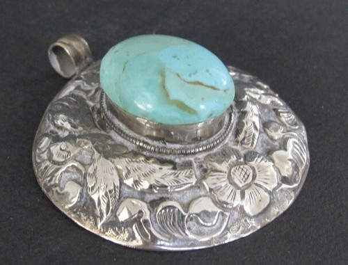 Pendentif ethnique tibet - pendentif, du