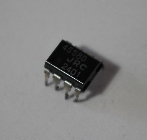 Puce jrc4558d 1982 chip - 1982,