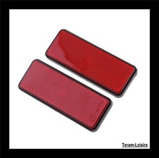 Catadioptre Réflecteur à visser pour Auto Moto Quad Scooter Vélo Remorque Bateau