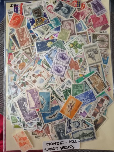 Monde beau lot - lot, 1000