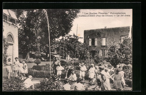 Cpa chamalières jet - le,