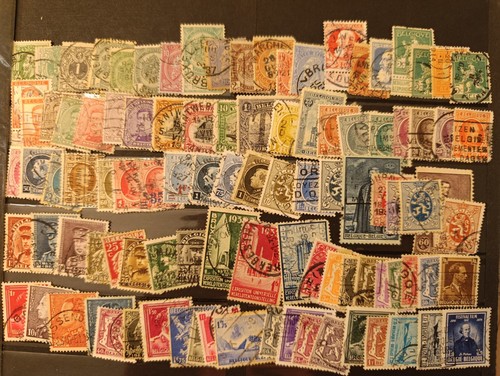 Lot 200 timbres belgique - de,