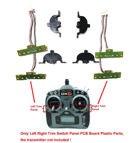 Left right trim switch - left,