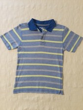 Canyon River Blues Boys Stripes Cotton Polo Sz M