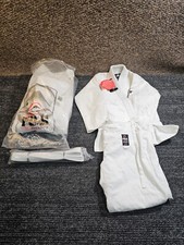 (QTY 2 Pair) Fuji Sports Mens Kids Womens Double Weave Judo Gi Kimono Size 1 & 5