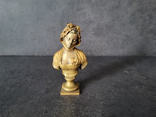 Ancien petit buste femme en - petit, de