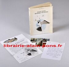 Eaux Vives Rivières Vivantes Pierre Phélipot + lettre + carte