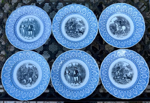 Assiettes dessert poterie - assiettes,