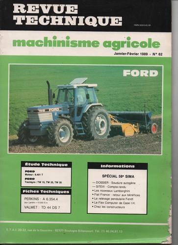 Ford tw15 tw25 tw35 moteur - ford,