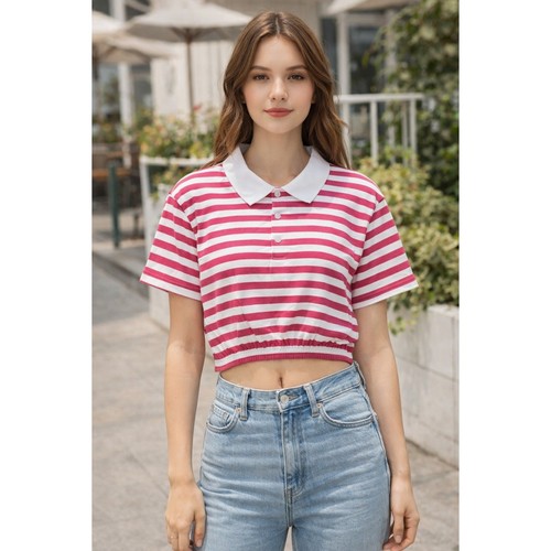 Jolie joy striped crop - joy, top