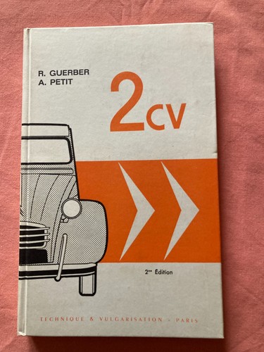 Livre ancien 2cv - ancien,