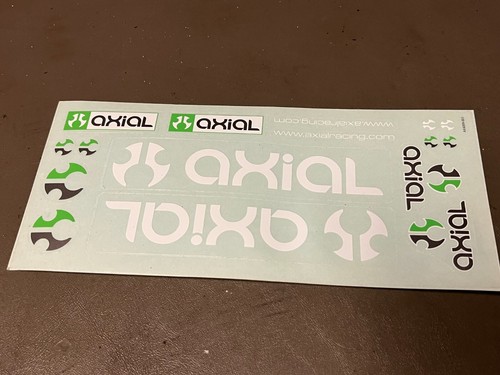 Axial decal sheet - sheet, 1/10
