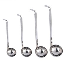  4 Pcs Heavy Serve Louche Inox À Soupe Ustensile De Cuisine Acier Inoxydable