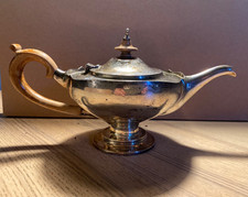 Théière Antique en Argent Massif Walker & Hall - Sheffield 1908 - 220g